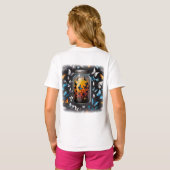 Whimsical Cartoon vlinder T-shirt Design (Achterkant volledig)