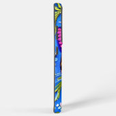 Whimsical Cat Samsung S21 Android Smart Phone Case Samsung Galaxy Hoesje (Rechterkant)