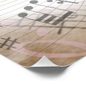 Whimsical Cat Violist Fantasy Art Poster Perfect Poster (Hoek)