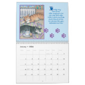 Whimsical Cats Agenda met Bud & Tony Kalender (Jan 2026)