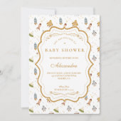 Whimsical Celestial Safari Baby Shower Kaart (Voorkant)