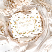 Whimsical Celestial Safari Diapper Raffle Informatiekaartje