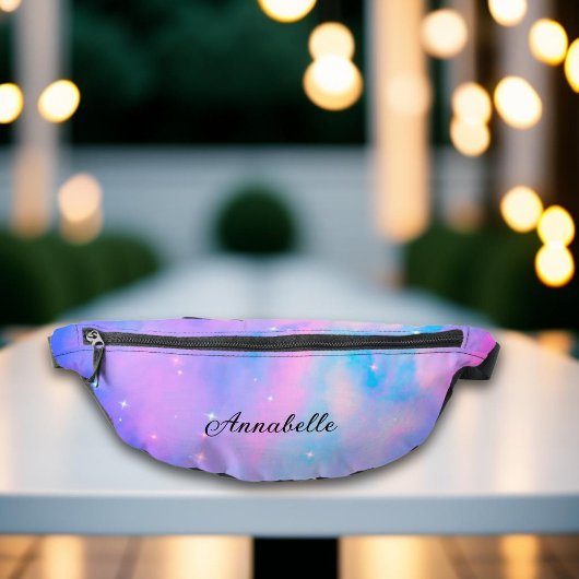 Whimsical Celestial Sky Girly Nom personnalisé