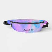 Whimsical Celestial Sky Girly Nom personnalisé (Recto)