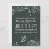 Whimsical Chalkboard Invitation Kaart (Voorkant)