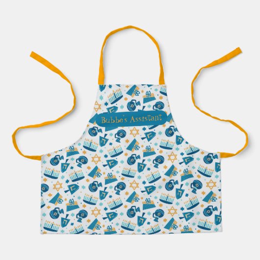 Whimsical Chanoeka Design All-Over Print Schort (Voorkant)