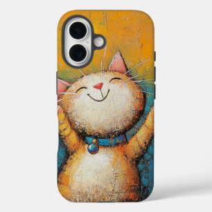 Whimsical Chat Phone I6 Coque