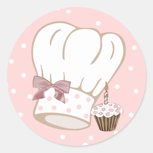 Whimsical Chef's Pet Sticker (Voorkant)