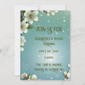 Whimsical Cherry bloesem met Sparkles Kaart (Voorkant)