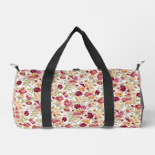 Whimsical Chic élégant floral Duffson sac (Recto)