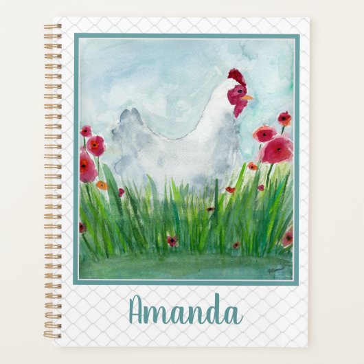 Whimsical Chicken Planner (Voorkant)