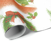 Whimsical   Chipmunk and Pine  Cadeaupapier (Rol Hoek)