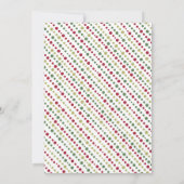 Whimsical Christmas Cookie Exchange Uitnodiging (Achterkant)