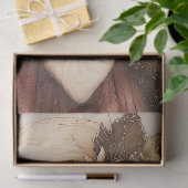 Whimsical Christmas Girl Feestelijke Bloemen Decou Tissuepapier (Geschenk)