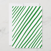 Whimsical Christmas Holiday Party Schattige Custom Kaart (Achterkant)