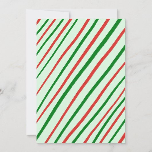 Whimsical Christmas Holiday Party Schattige Custom Kaart (Achterkant)