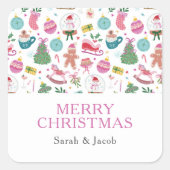 Whimsical Christmas Stickers (Devant)