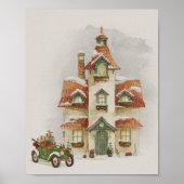 Whimsical Christmas Storybook kids Poster (Devant)