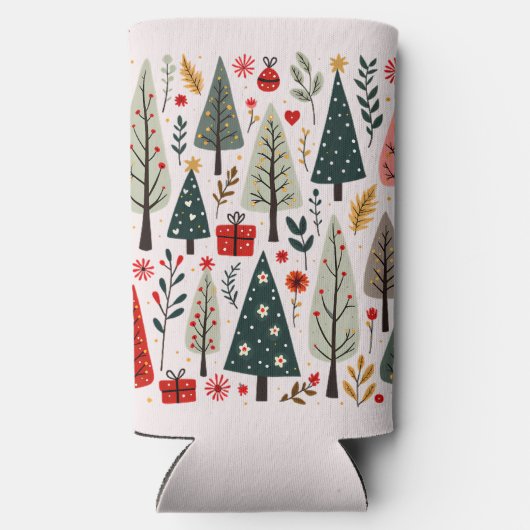 Whimsical Christmas Tree Forest (Achterkant)