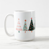 Whimsical Christmas Trees Mug (Gauche)