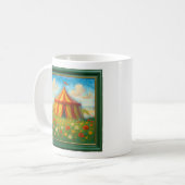 Whimsical Circus Tent Mug Koffiemok (Voorkant links)