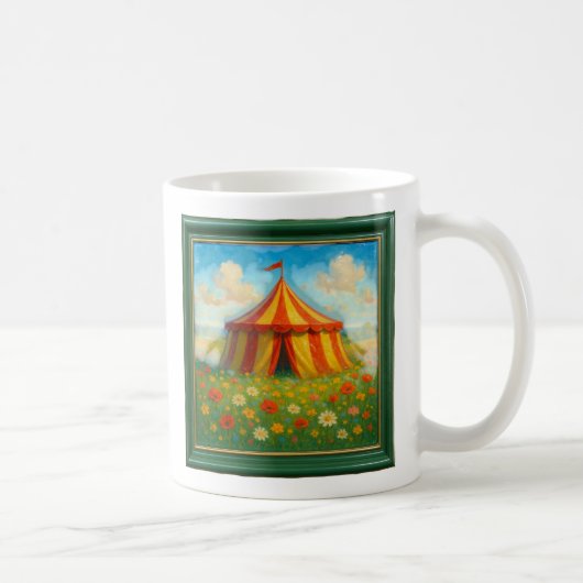Whimsical Circus Tent Mug Koffiemok (Rechts)
