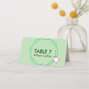 Whimsical Citrus groene & bloem Huwelijk