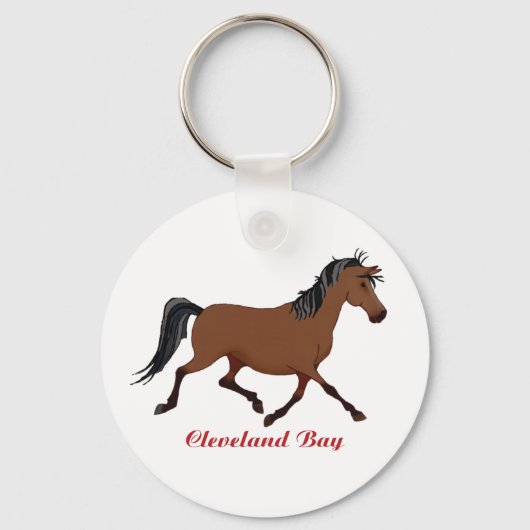 Whimsical Cleveland Bay Sleutelhanger (Voorkant)