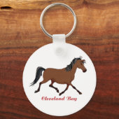 Whimsical Cleveland Bay Sleutelhanger (Voorkant)