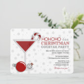 Whimsical-Cocktail-party-uitnodiging Kaart (Staand voorkant)