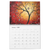 Whimsical coloré 2014 Calendrier Beau Art (Jan 2027)