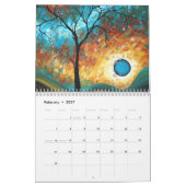 Whimsical coloré 2014 Calendrier Beau Art (Feb 2027)