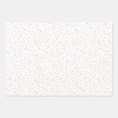 Whimsical Colorful Bright Snowfall Holiday Inpakpapier Vel (Voorkant 3)