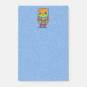 Whimsical Colorful Fantasy Owl Post-it® Notes (Voorkant)