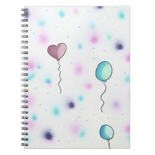 Whimsical Colour Snoep Balloons2Notebook Journal Notitieboek