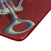 Whimsical Corkscrew Cutting Board Snijplank (Hoek)
