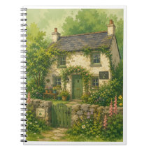Whimsical Cottage Core geïnspireerd Notitieboek