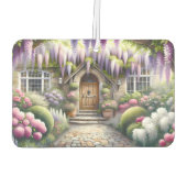 Whimsical Cottage Garden Pathway Luchtverfrisser (Achterkant)