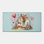 Whimsical Cottagecore Heart House Art (Recto)