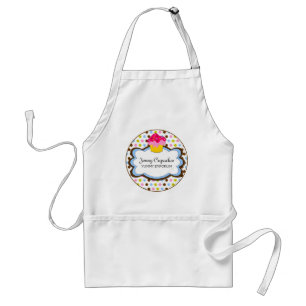 Whimsical Cupcake Bakery Personalized Schort