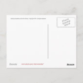 Whimsical Cupcake en Ladybug Briefkaarten (Achterkant)