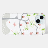Whimsical Cupcakes Tree Butterflies Case-Mate iPhone Case (Achterkant (horizontaal))