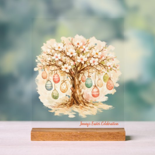 Whimsical Customizable Blooming Tree with Eggs (Neutre)