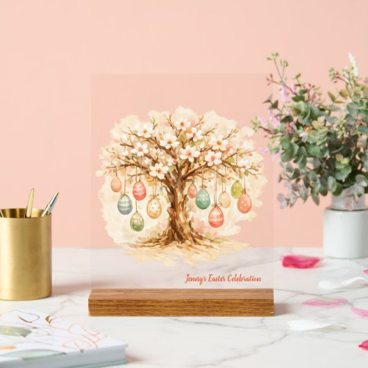 Whimsical Customizable Blooming Tree with Eggs (Mariage)