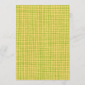 Whimsical Cute Christmas CUSTOM Scalloped Feestdagenkaart (Achterkant)