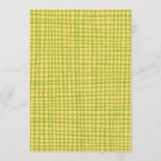 Whimsical Cute Christmas CUSTOM Scalloped Feestdagenkaart (Achterkant)