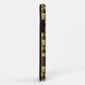 Whimsical Cute Green Owl Pattern 1 iPhone 5 Hoesje (Achterkant/rechts)
