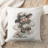 Whimsical Cute Sheep Kussen (Deken)