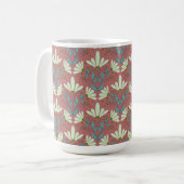 Whimsical Daisy Dreams Bloemen mok (Voorkant links)