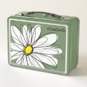 Whimsical Daisy met eenvoudige naam (Achterkant)